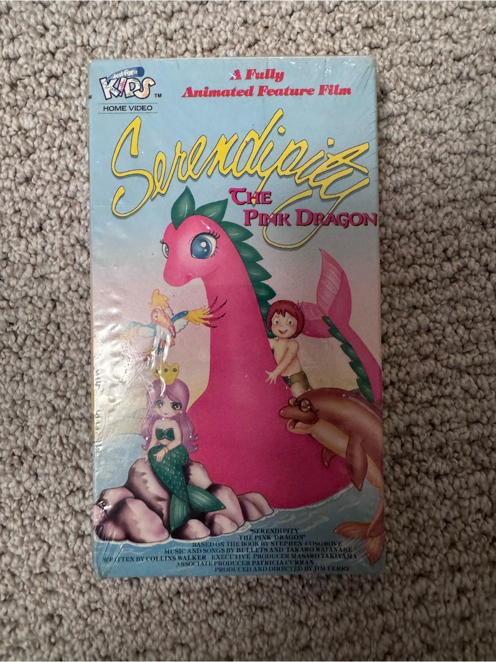 Serendipity The Pink Dragon VHS